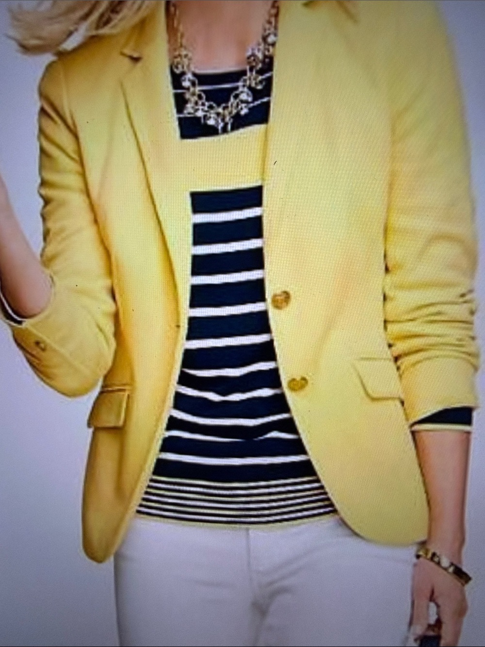 Fun & Preppy Talbots Blazer